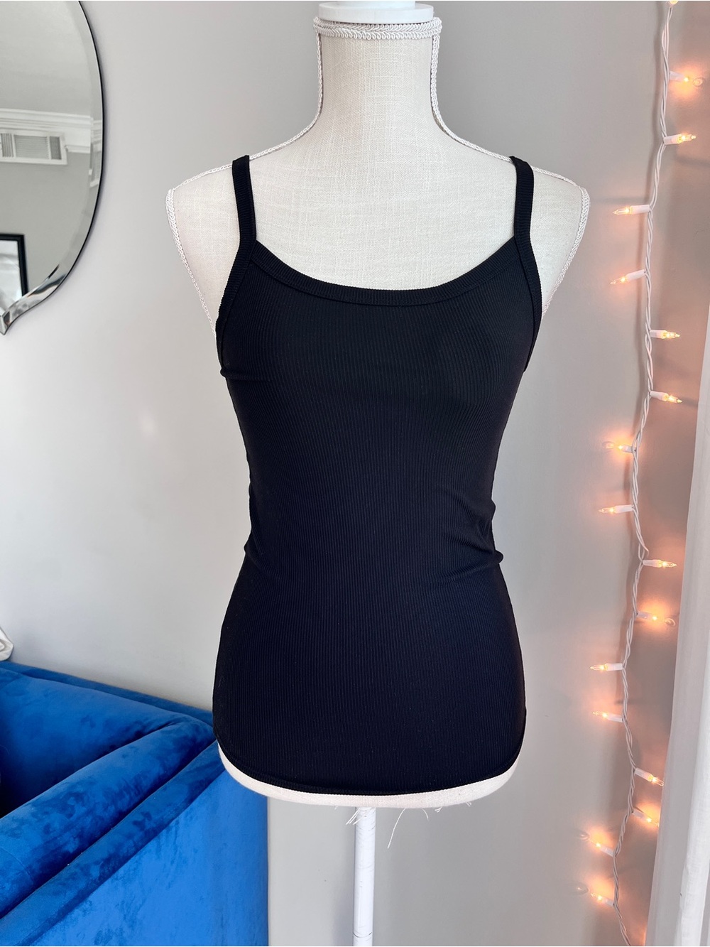 no boundaries black basic tank size xs